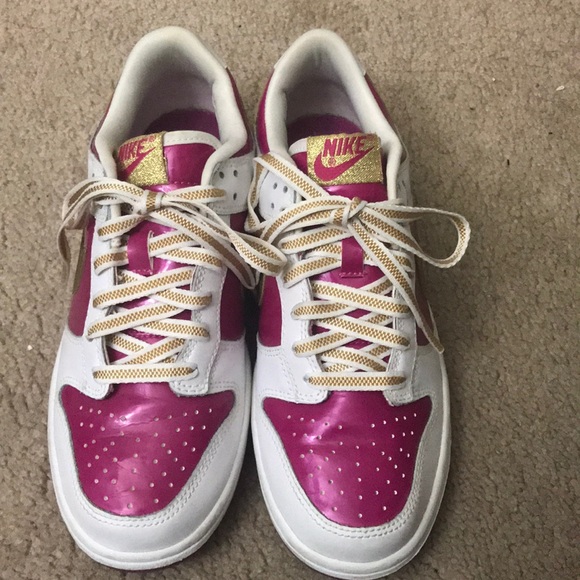 Nike dunk low GS rave pink gold - Picture 7 of 9